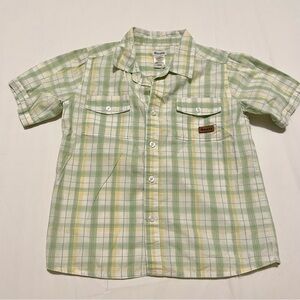 Roots Button Up Tshirt Kids 5T Shirt